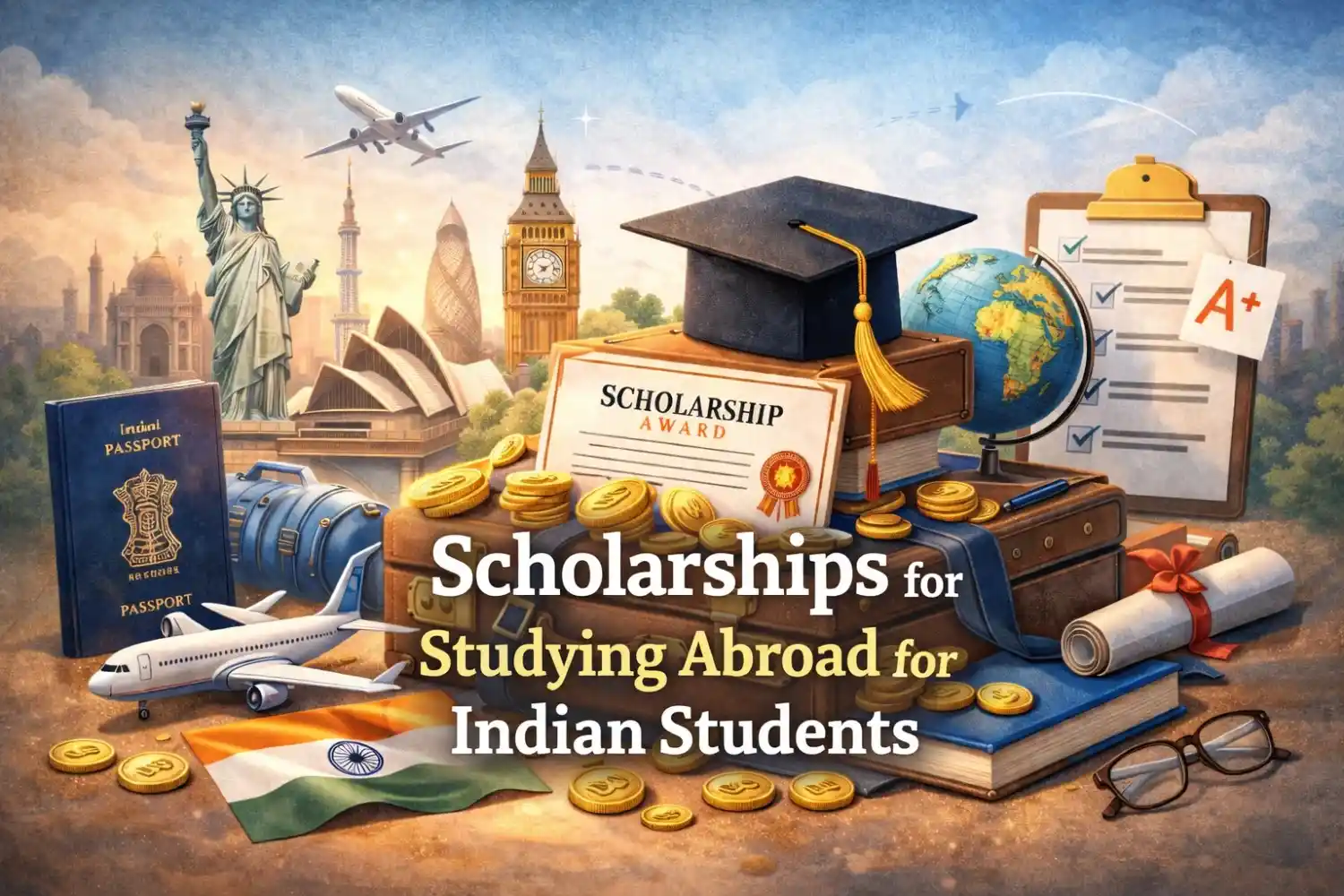 Scholarships for Studying Abroad for Indian Students